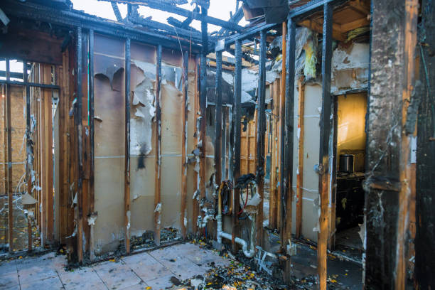 Professional Fire Damage Removal technician working in Whitfield, PA